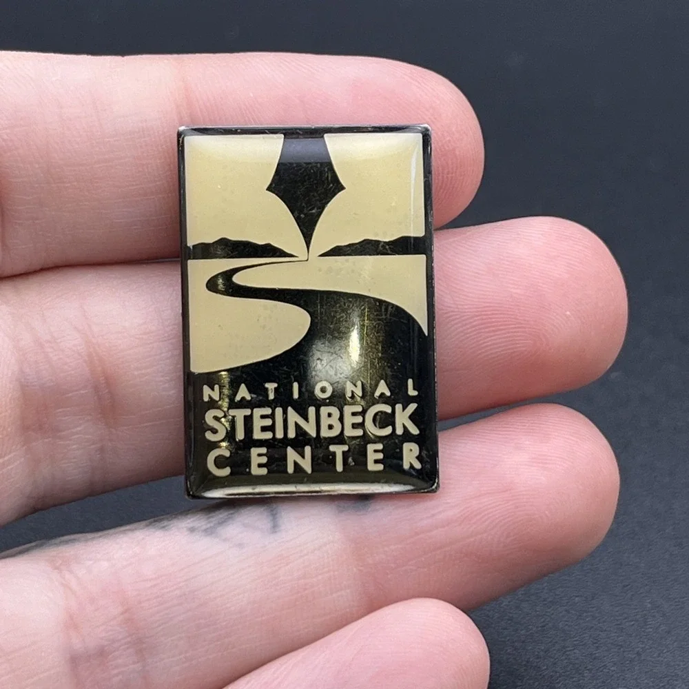 National Steinbeck Center Salinas California John Steinbeck Author Lapel Hat Pin